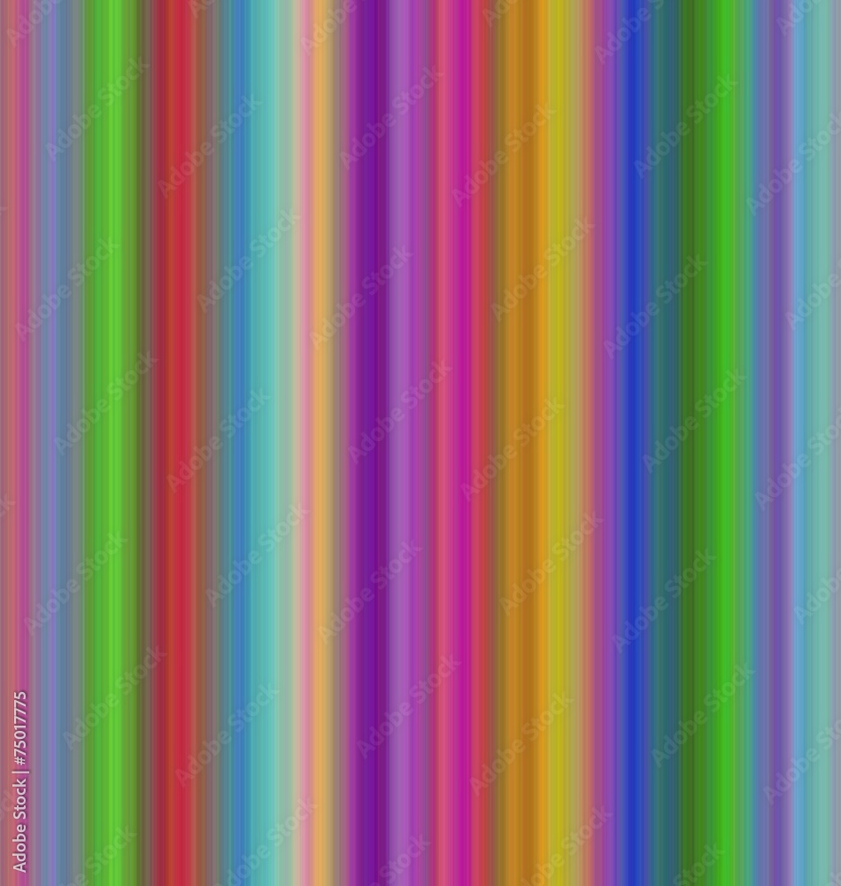 Vertical rainbow colored stripey pattern