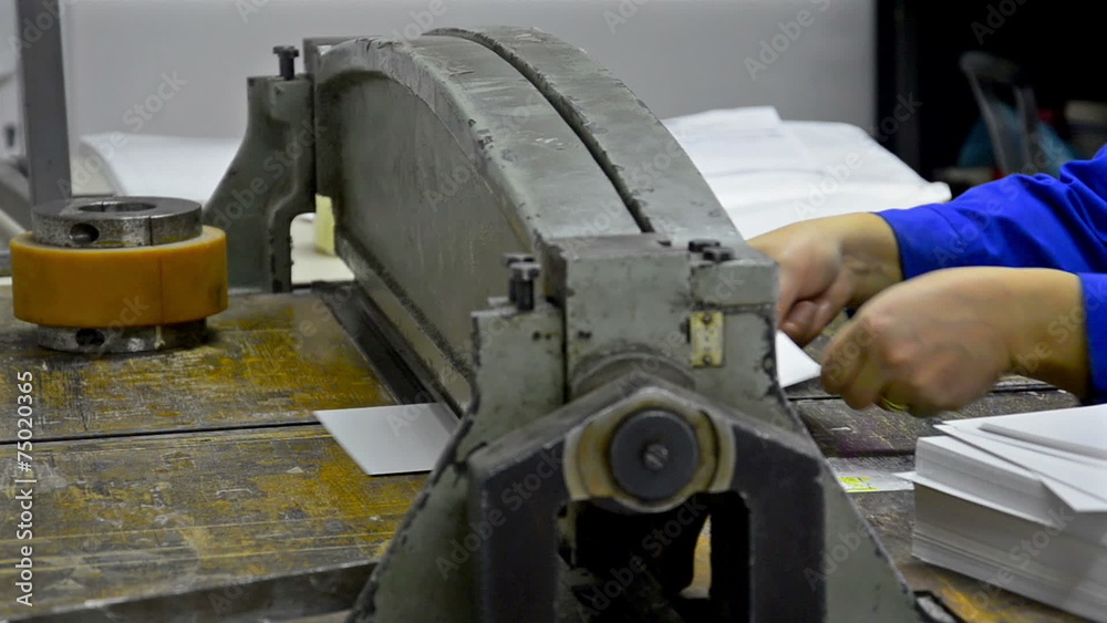 Print plant worker manual broshure production Print plant worker manual broshure production