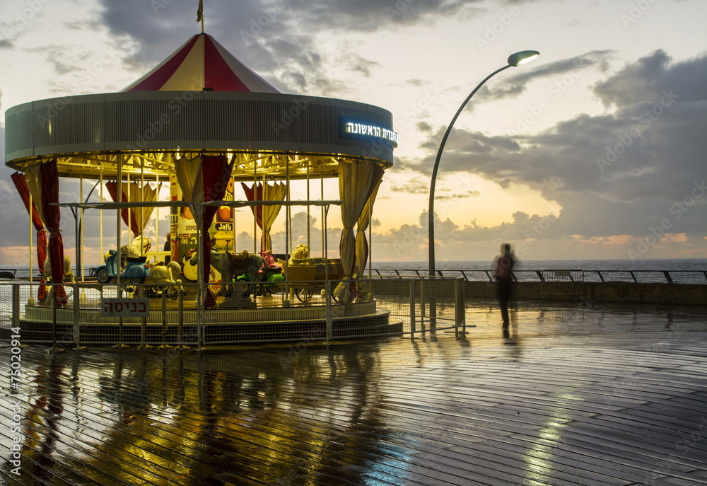 Obraz premium Retro carousel .