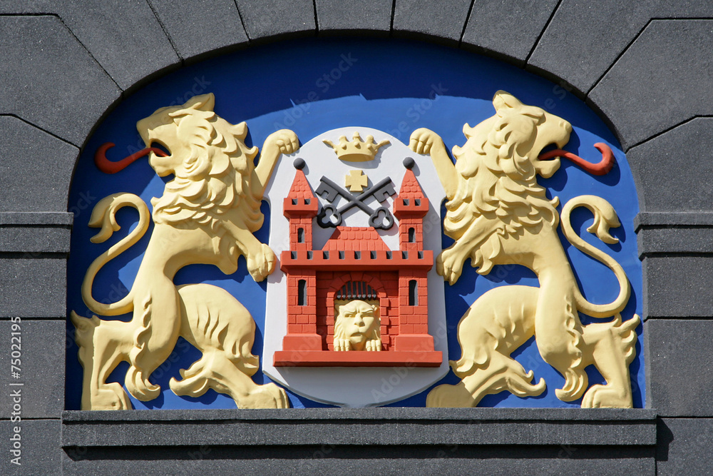 Obraz premium emblem of riga coat of arms