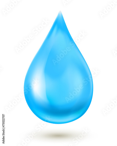 Water drop. Vector illustration