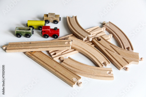 Wooden train