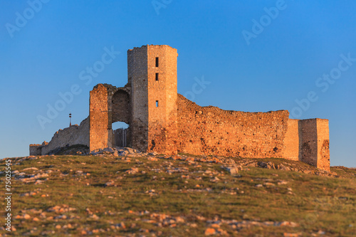 antique fortress ruins. Enisala