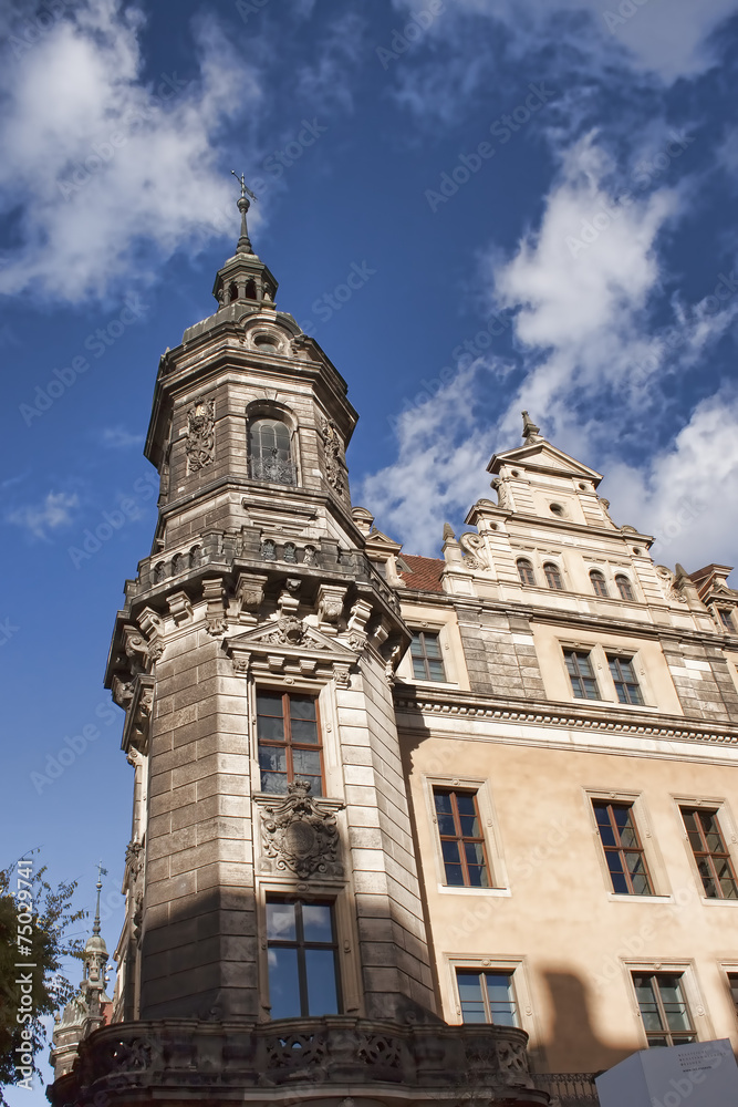 Dresden Tower of Katholische Hofkirche