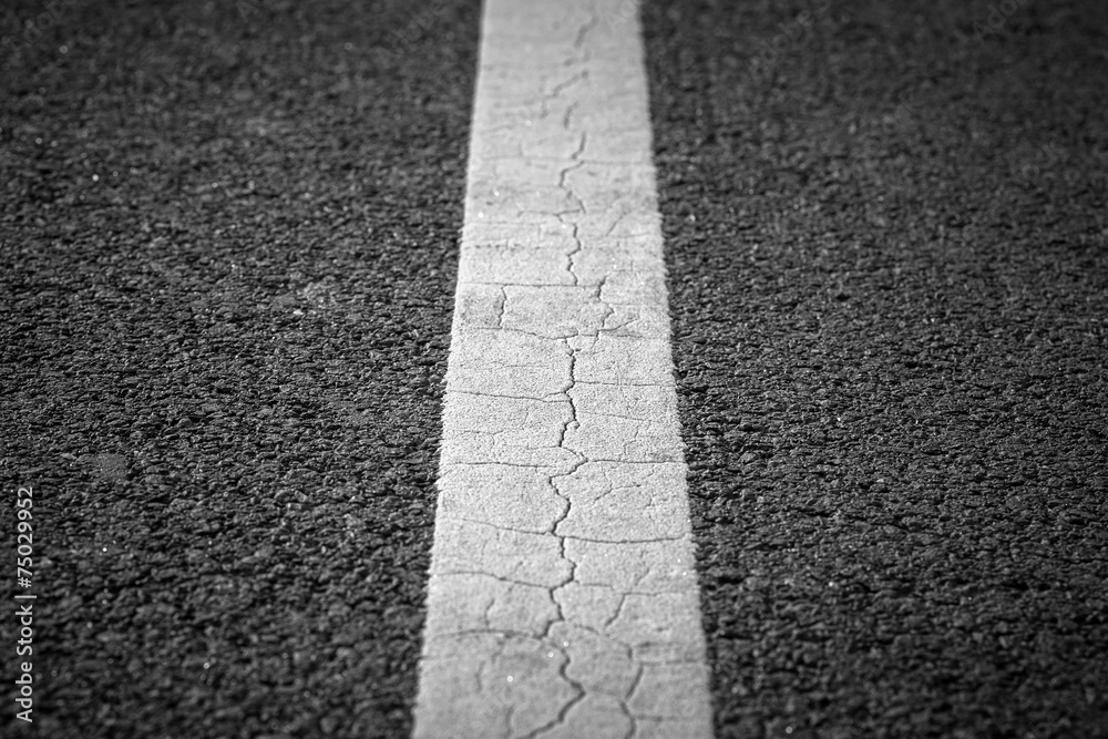 Obraz premium Asphalt of a road