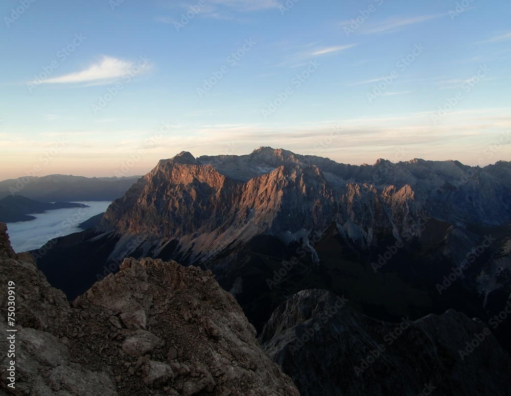 View of Zugspitze, Germany