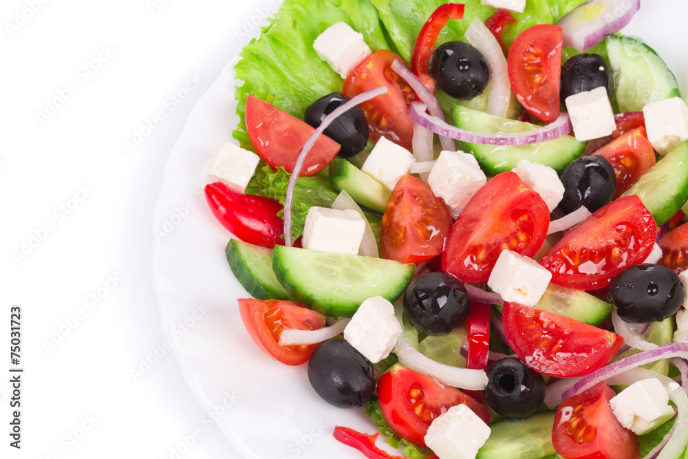 Greek salad. Greek salad.