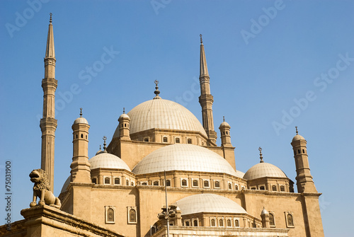The Mosque of Muhammad Ali in Cairo, Egypt, Islam, Religion