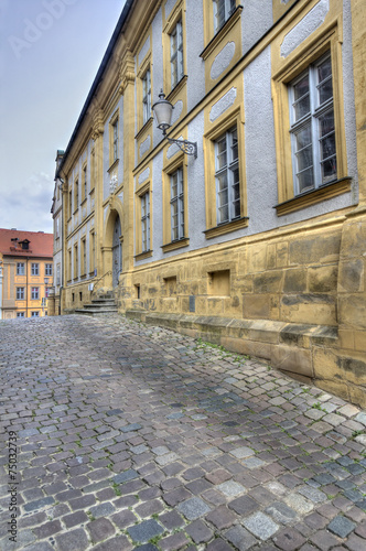Historical houses in Bamberg, Germany