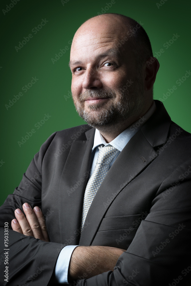 Friendly business man Friendly business man