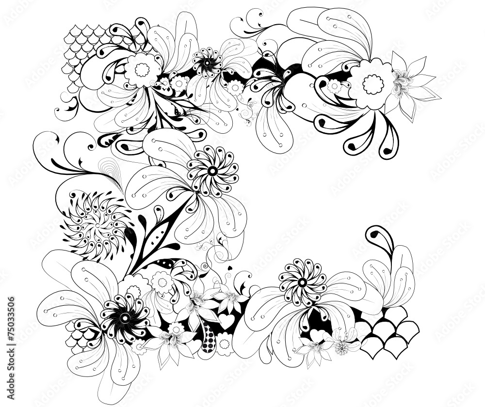 arabesques florales