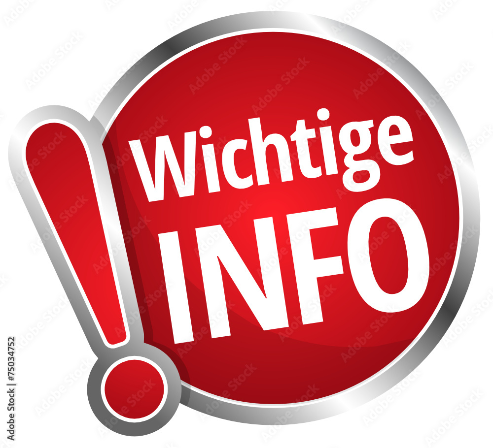 Wichtige info stock vector adobe stock