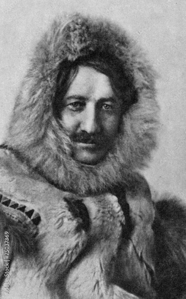 Plakat Frederick Cook, amerykański polarnik