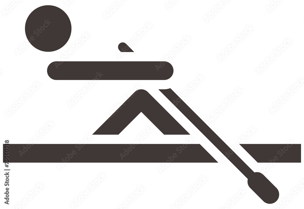 Rowing icon Rowing icon