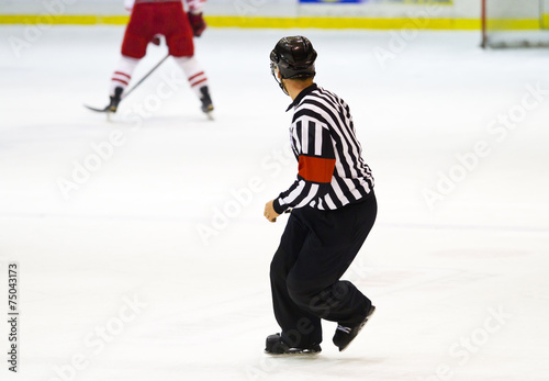 ice hockey referee photo