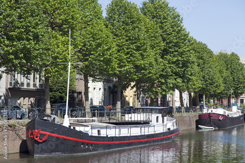Foto Hausboot in Gent, Belgien