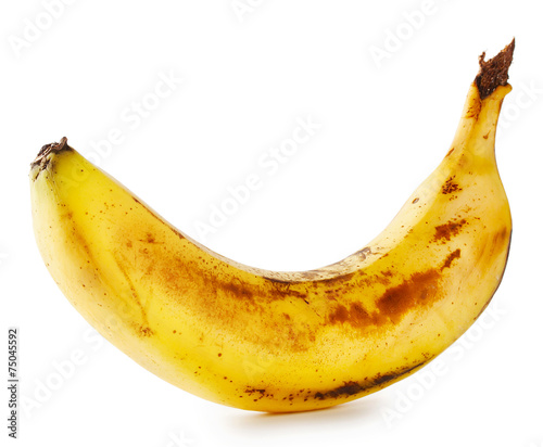 Old ripe banana