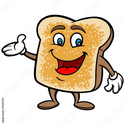 Toast Cartoon
