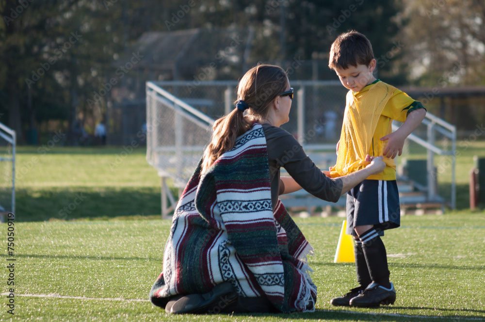 Naklejka premium Striker