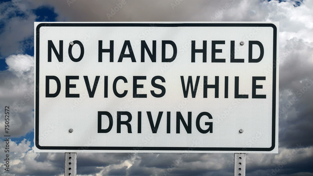 No Hand Held Devices While Driving Time Lapse No Hand Held Devices While Driving Time Lapse