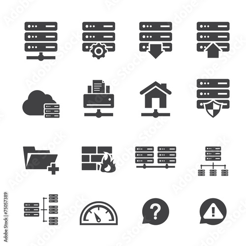 FTP & Hosting Icons