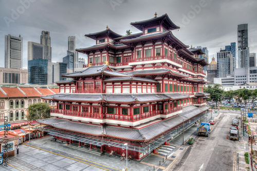 Chinese Temple in Singapore s Chinatown