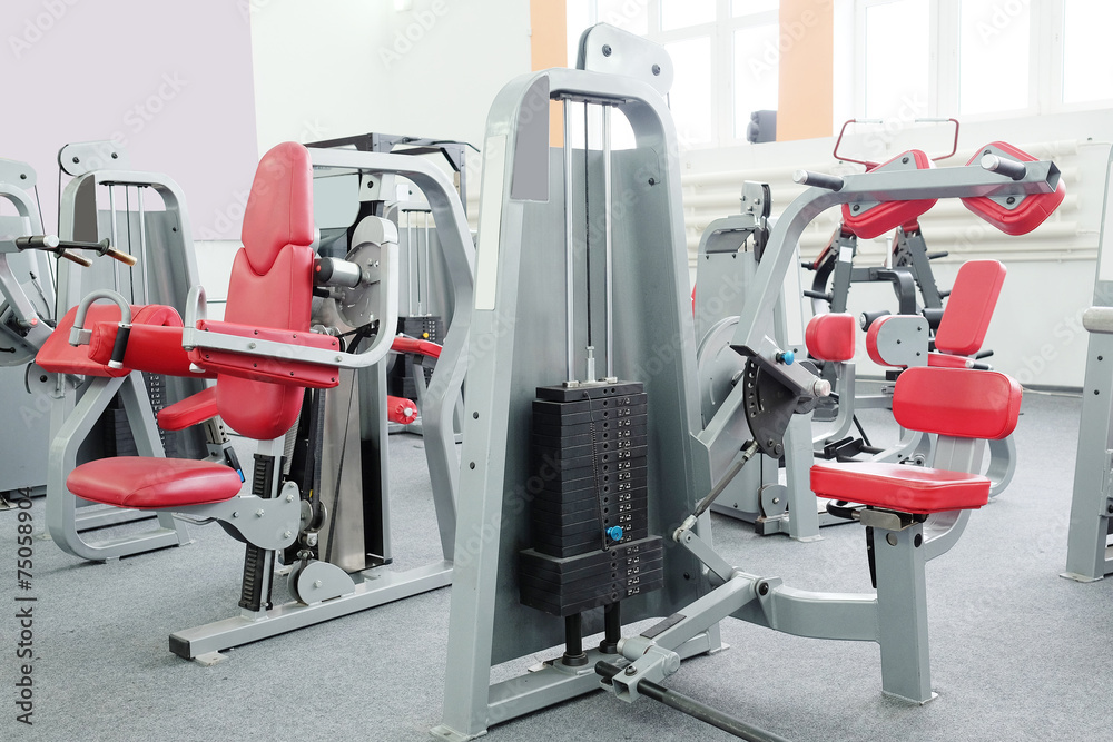 The image of gym apparatus The image of gym apparatus