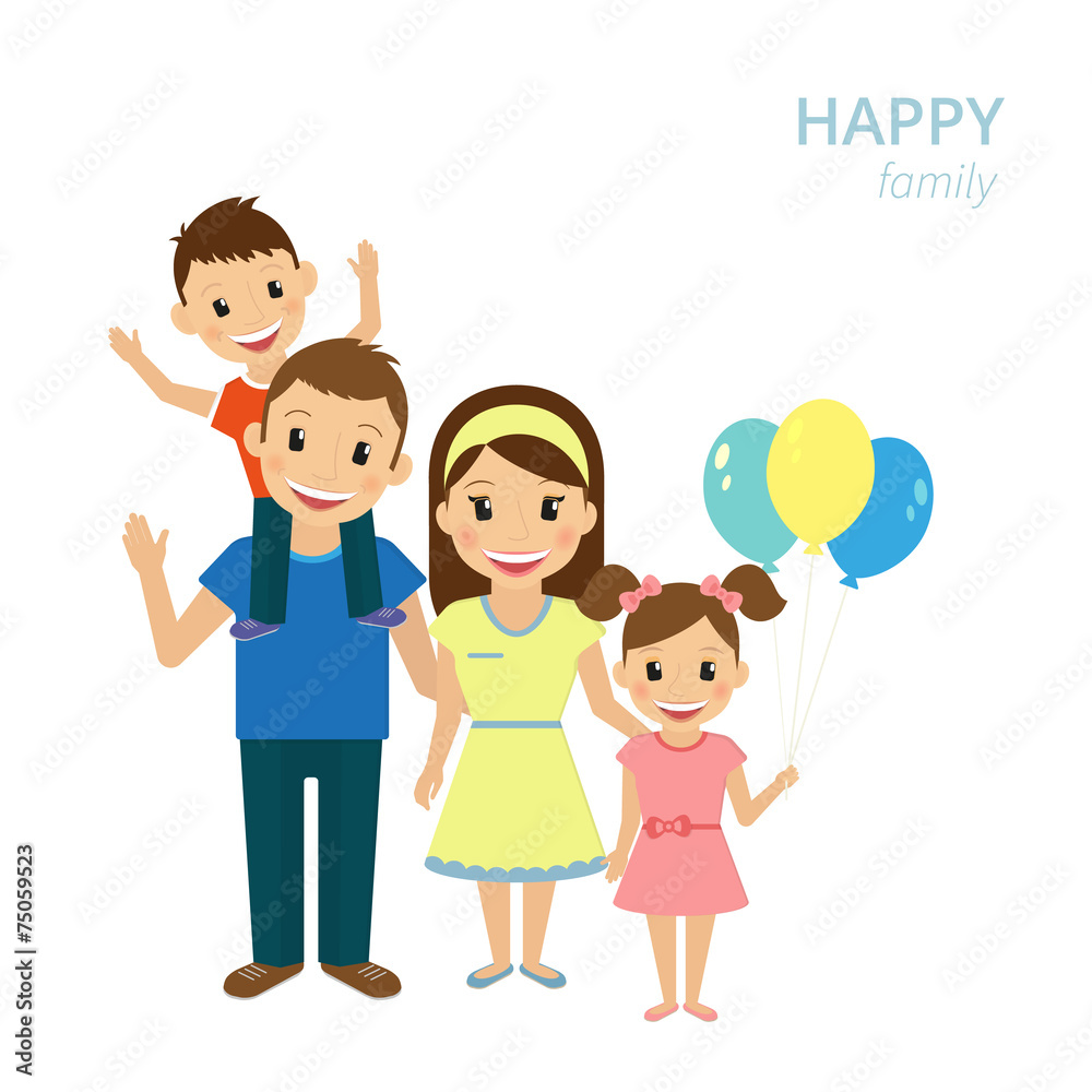 Happy family