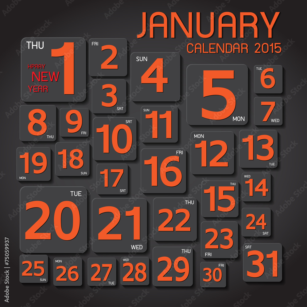 calendar 2015 Abstract background calendar 2015 Abstract background