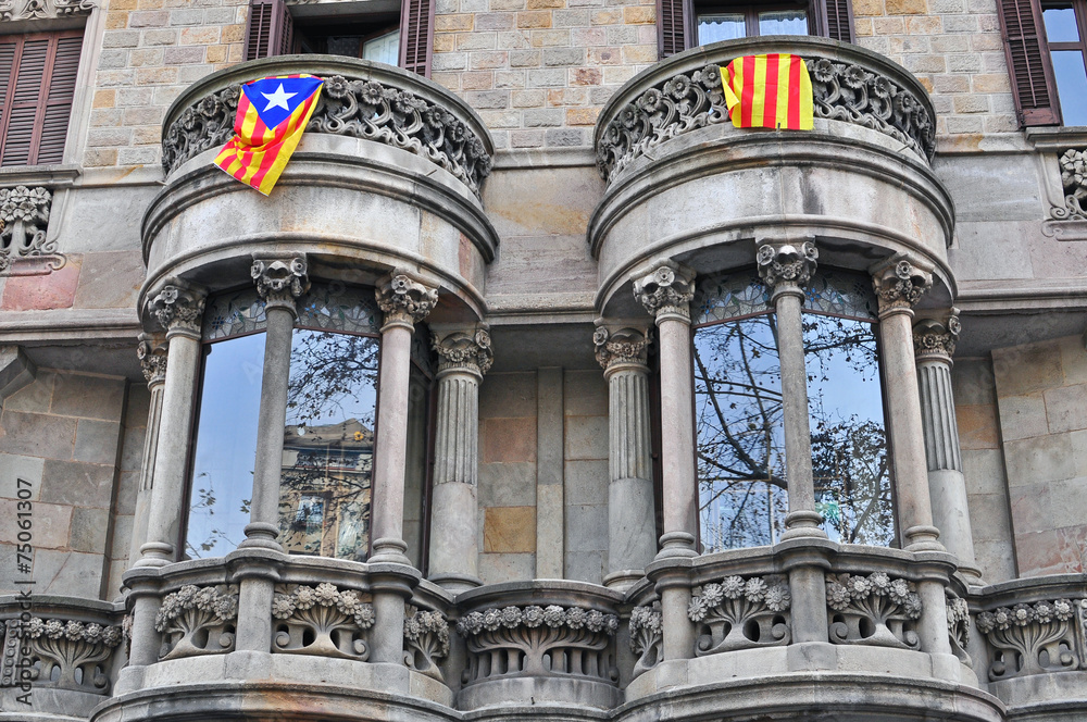 Fototapeta premium House in Barcelona