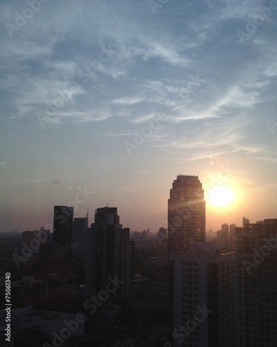 Sunset in Bangkok © emptyglass