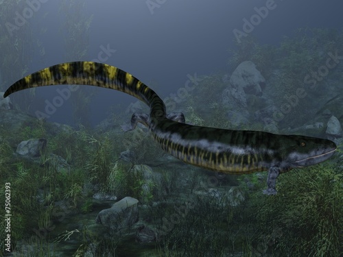 Eogyrinus attheyi - 3D Dinosaur