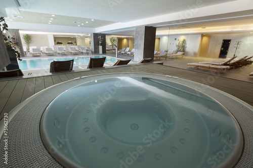jacuzzi and pool spa hotel interior