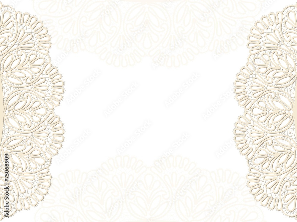 Template frame design for card. Template frame design for card.