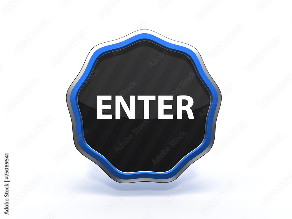 enter star icon on white background enter star icon on white background