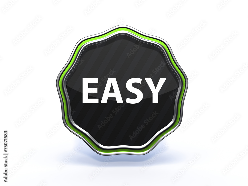easy star icon on white background easy star icon on white background
