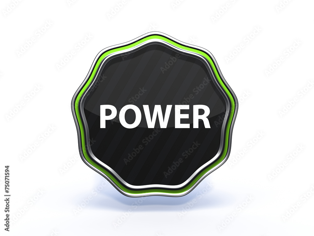 power star icon on white background