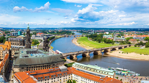 Panoramic view of Dresden