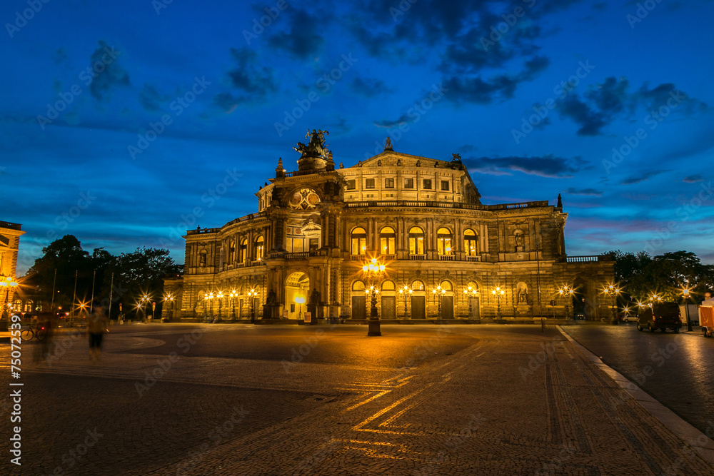 Semper opera in Dresden