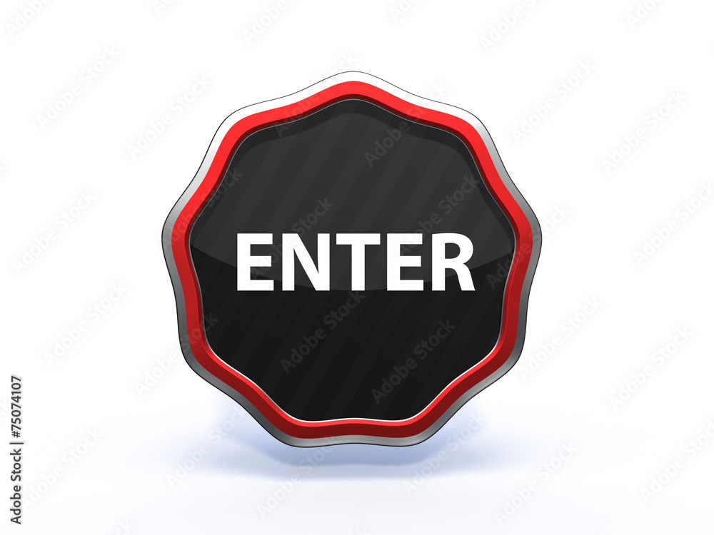 enter star icon on white background enter star icon on white background