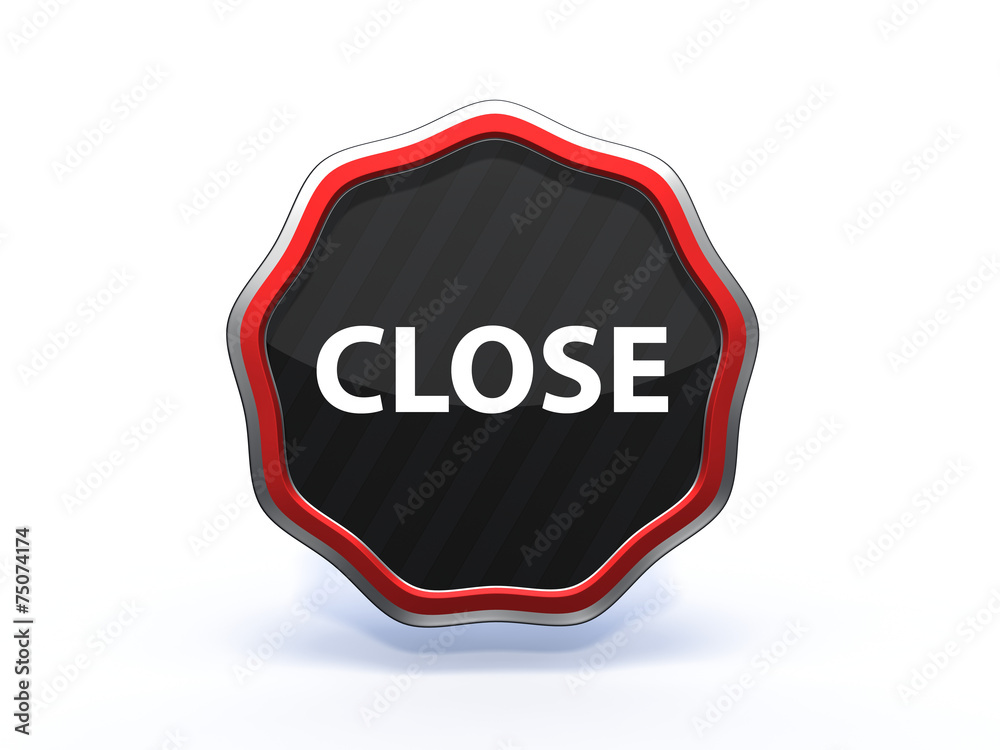 close star icon on white background close star icon on white background