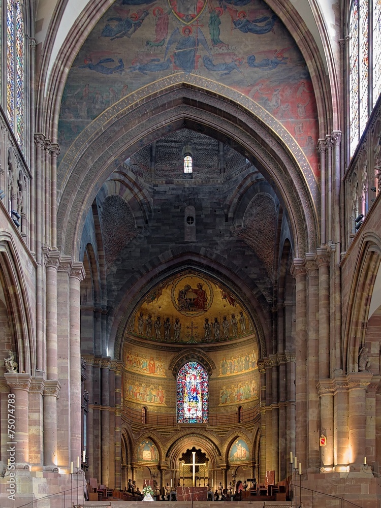 Altar of Strasbourg Cathedral, France