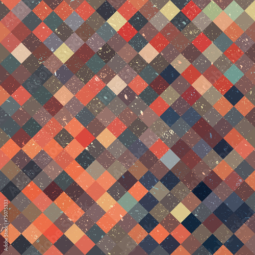 Pixel art style vector background