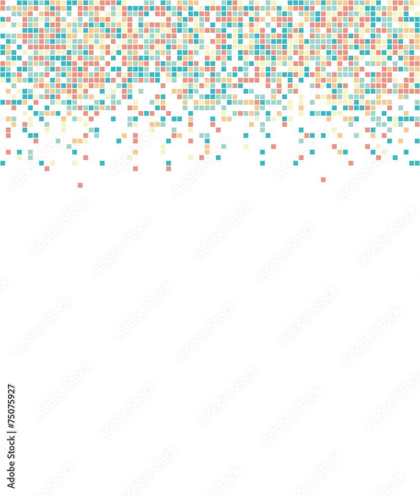 Pixel art pattern vector background