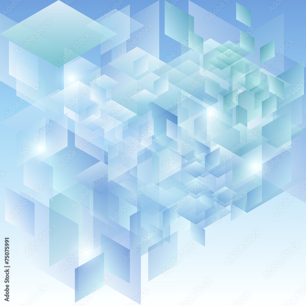 Obraz premium Abstract blue background