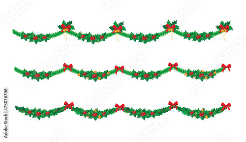 Christmas garland set