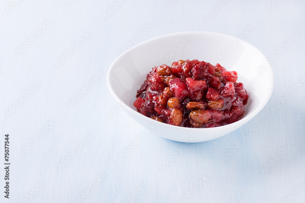 Pear cranberry relish for Christmas Pear cranberry relish for Christmas