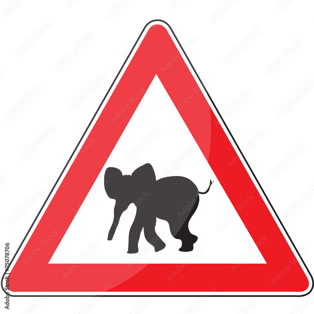 segnale stradale Stock Vector Adobe Stock