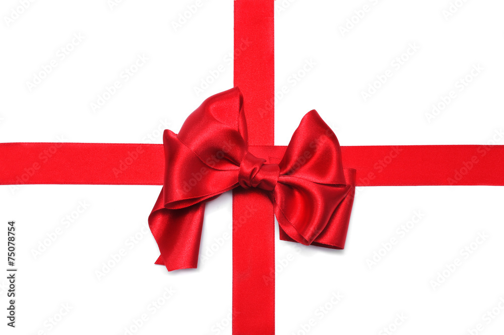 red ribbon bow red ribbon bow
