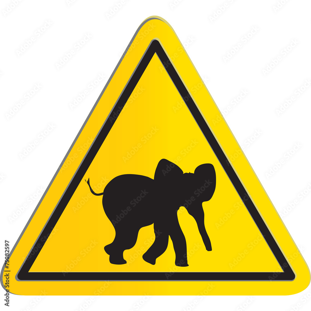 segnale stradale Stock Vector Adobe Stock